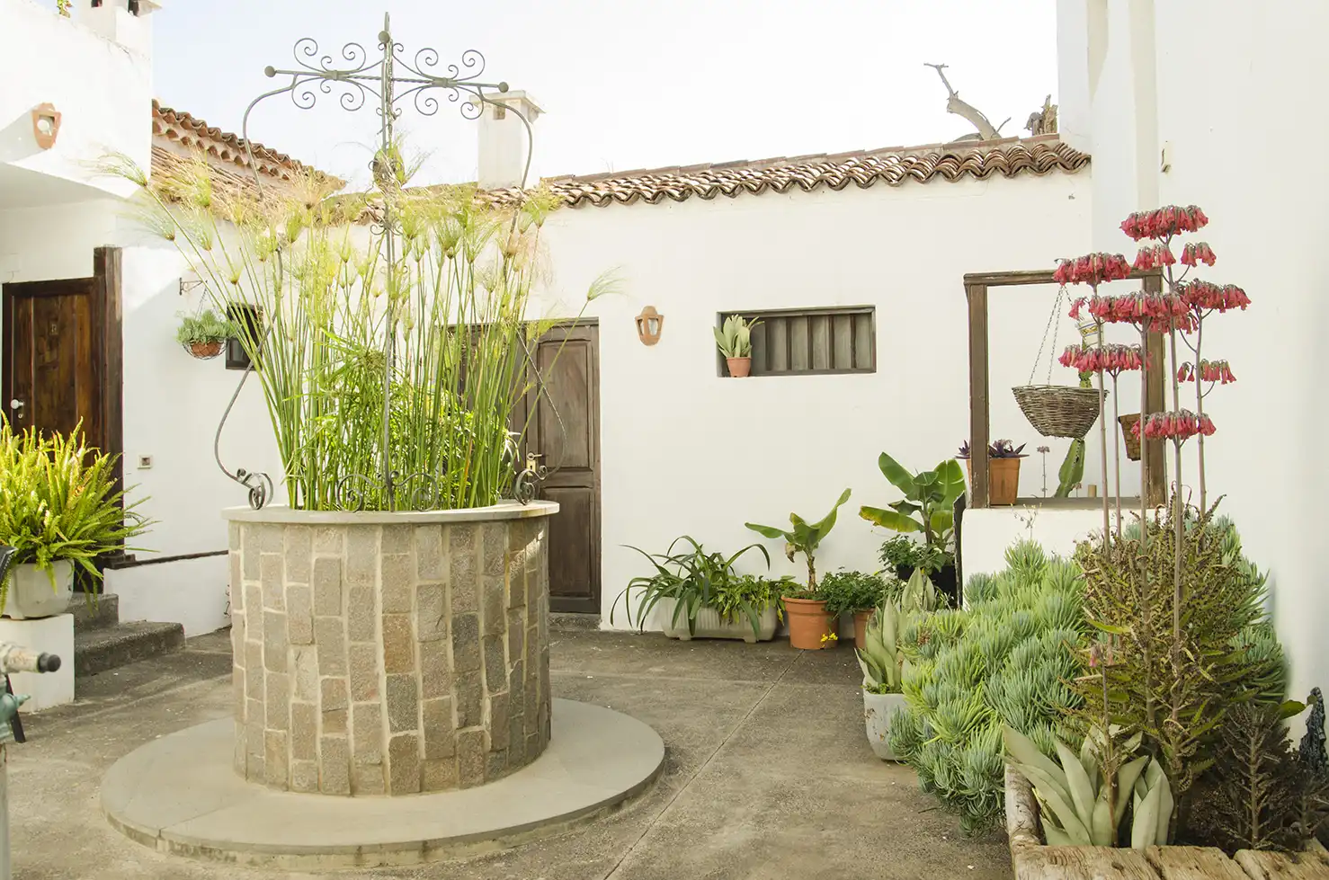 patio exterior casona santo domingo